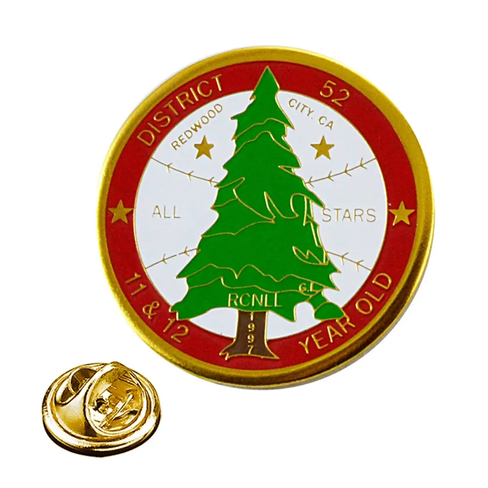 Manufacturer Custom Baked Enamel Emblem I Pu You