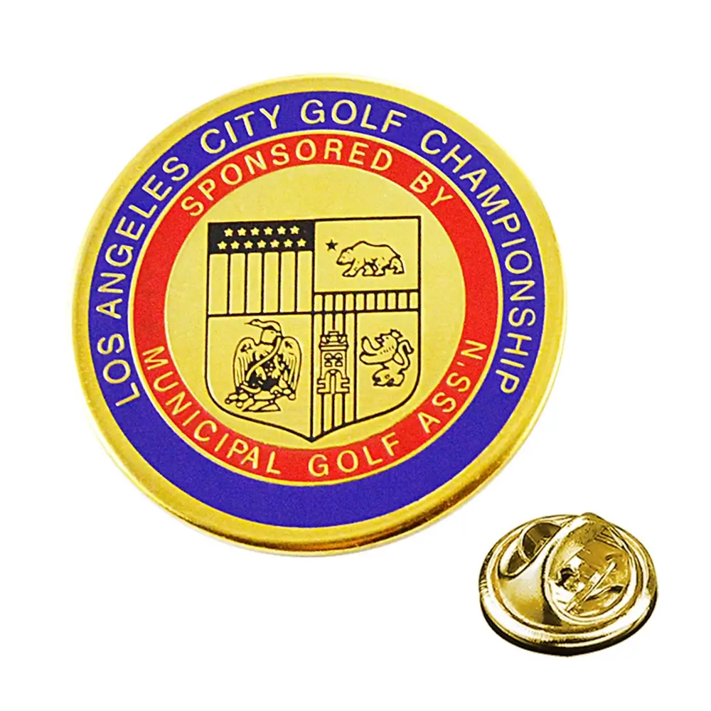 Manufacturer Custom Baked Enamel Emblem I Pu You
