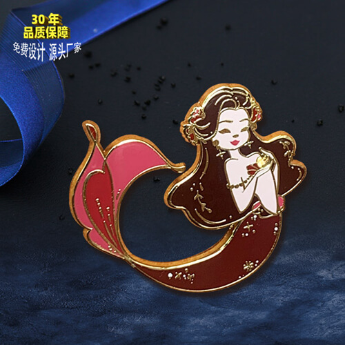 Manufacturer Custom Baked Enamel Emblem I Pu You