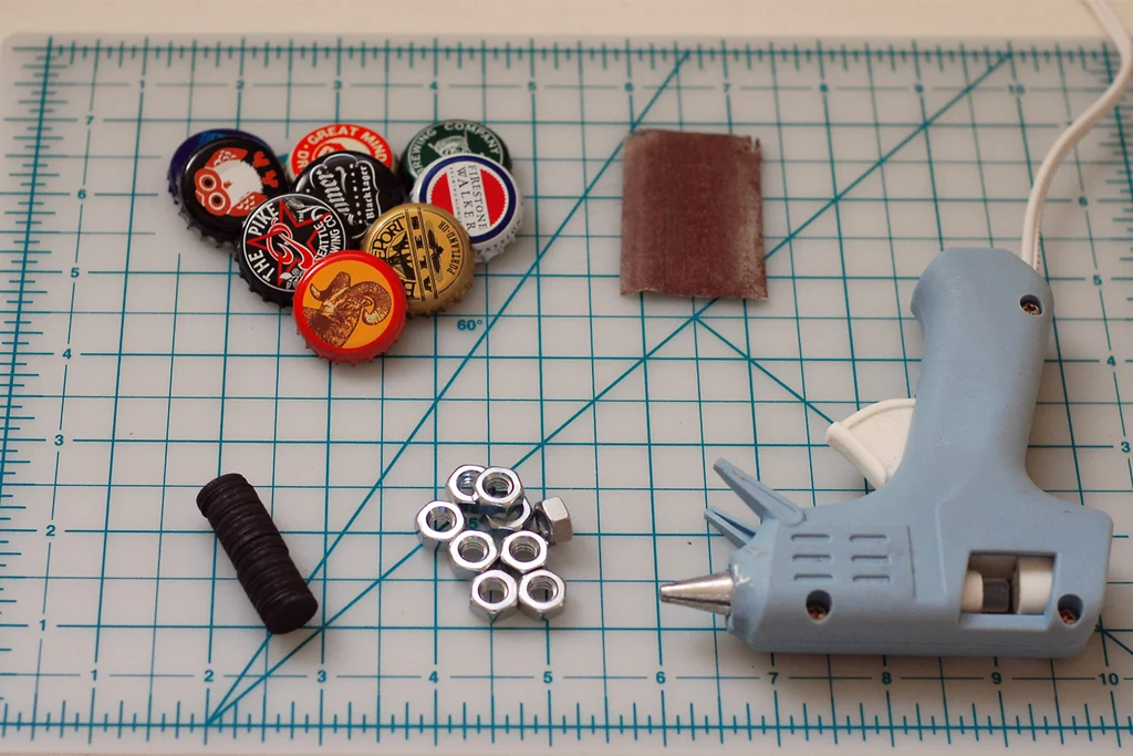 Cheap and Simple Bottle Cap Magnets!