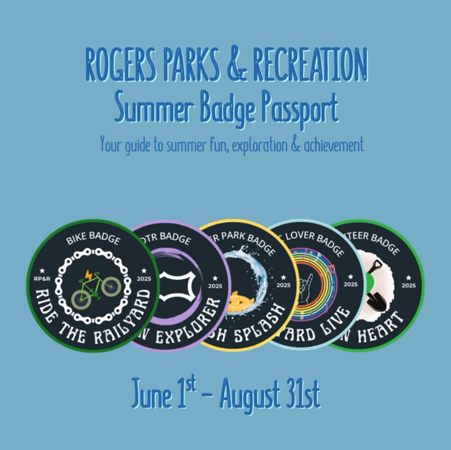 Rogers Parks and Recreation Summer Badge Passport